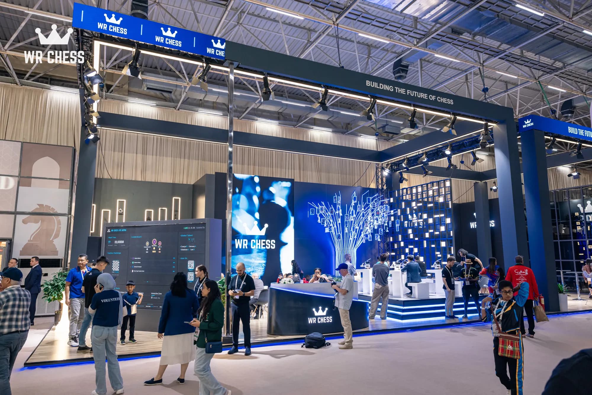 WR Chess pavilion, Chess Olympiad, Samarkand